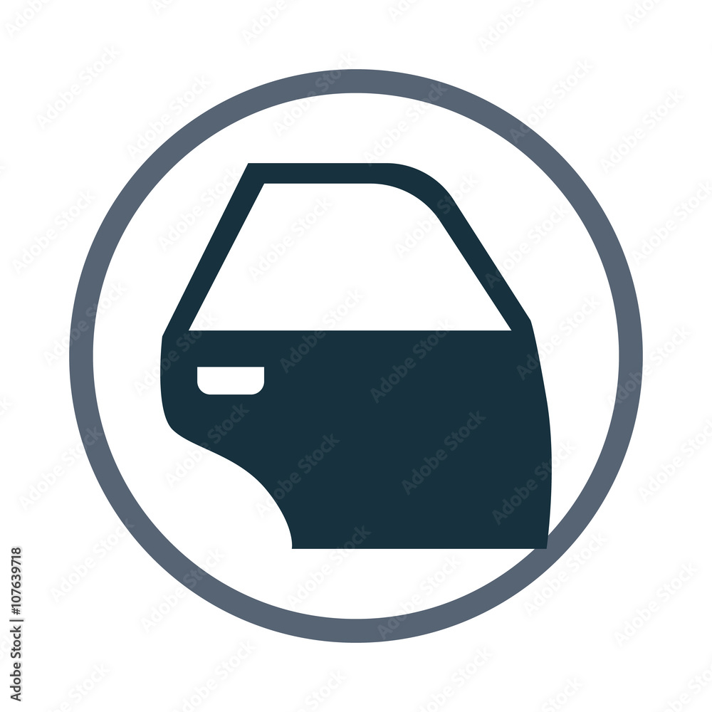 Car door icon Car door icon