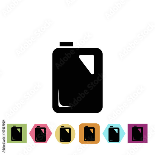 Fuel canister icon