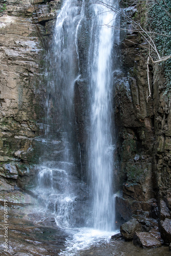 Image of waterfall  close-up. Tbilisi  Georgia