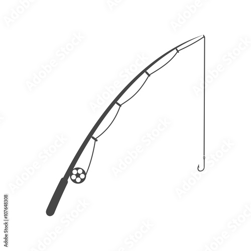 Fishing rod - Illustration