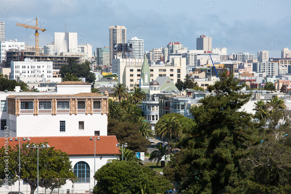 View of San Francisco buildings