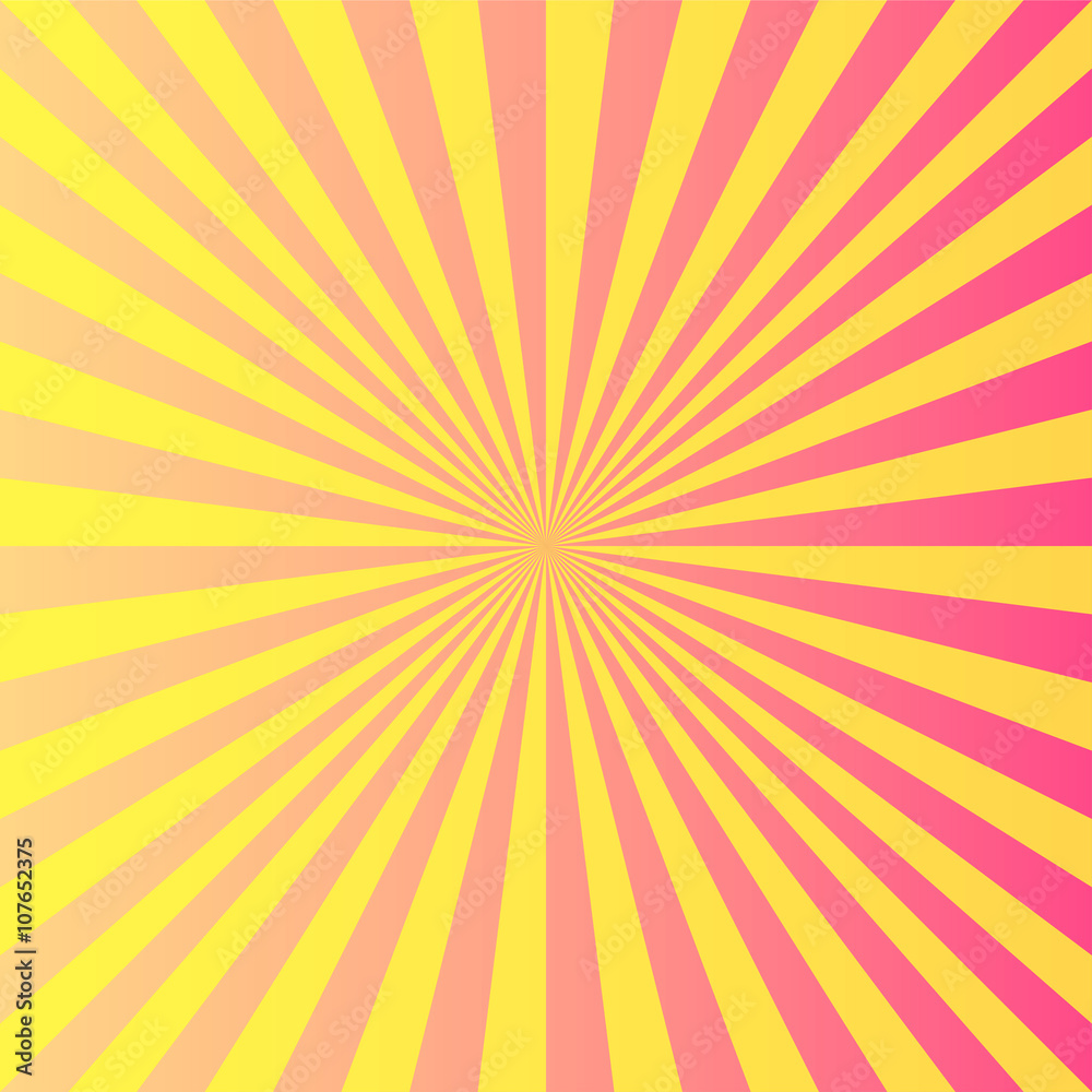 Sunburst vector Sunburst vector