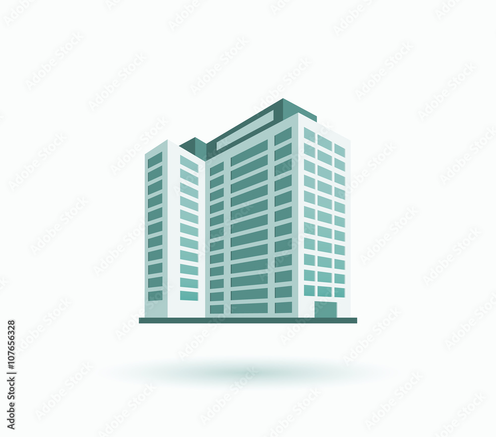 Skyscrapers House Building Icon Skyscrapers House Building Icon