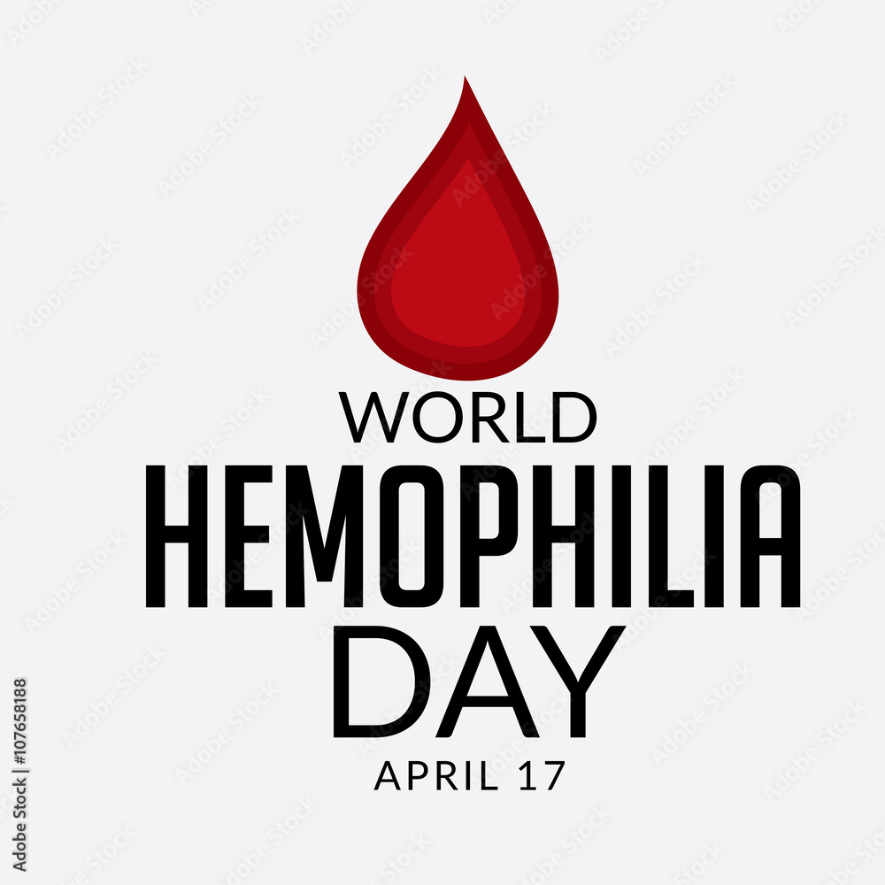 Vector illustration of a background for World Hemophilia Day. Vector illustration of a background for World Hemophilia Day.
