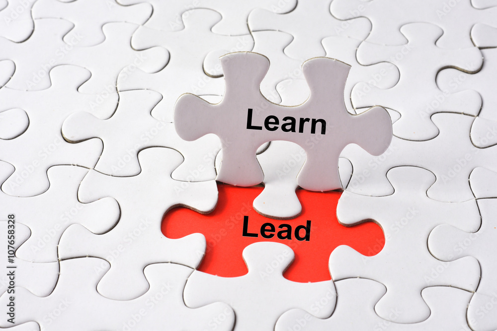 concept lead & learn on missing puzzle concept lead & learn on missing puzzle