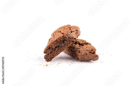 Cantucci with chocolate pieces