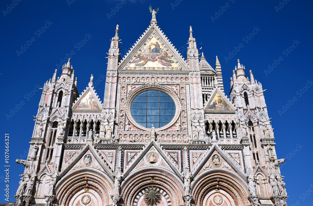 cattedrale di Siena, toscana, Italia