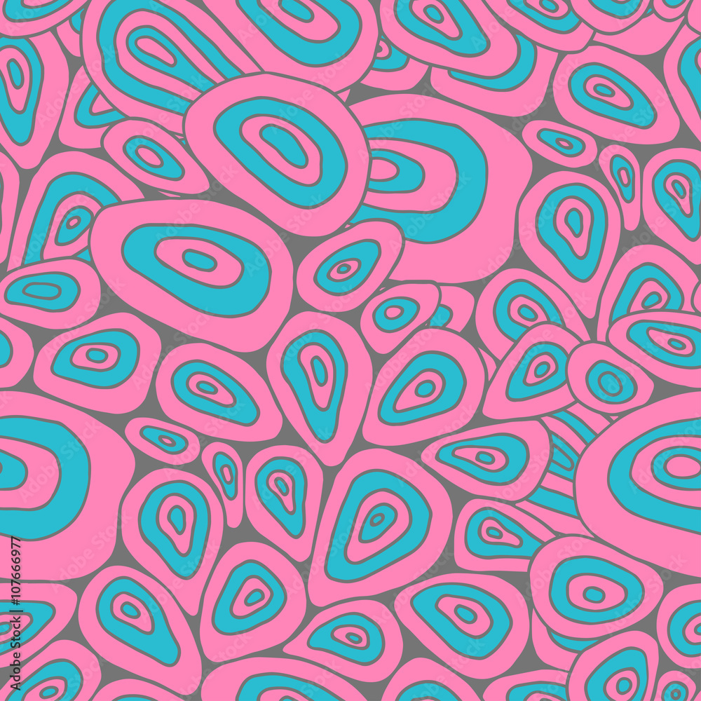 Vector illustration of a seamless repeating abstract pattern.