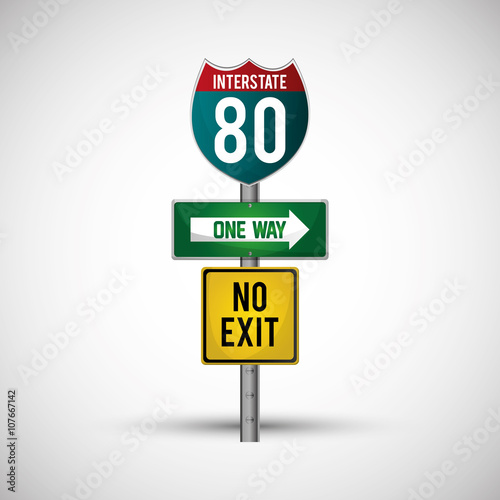 Road sign design , vector illustration