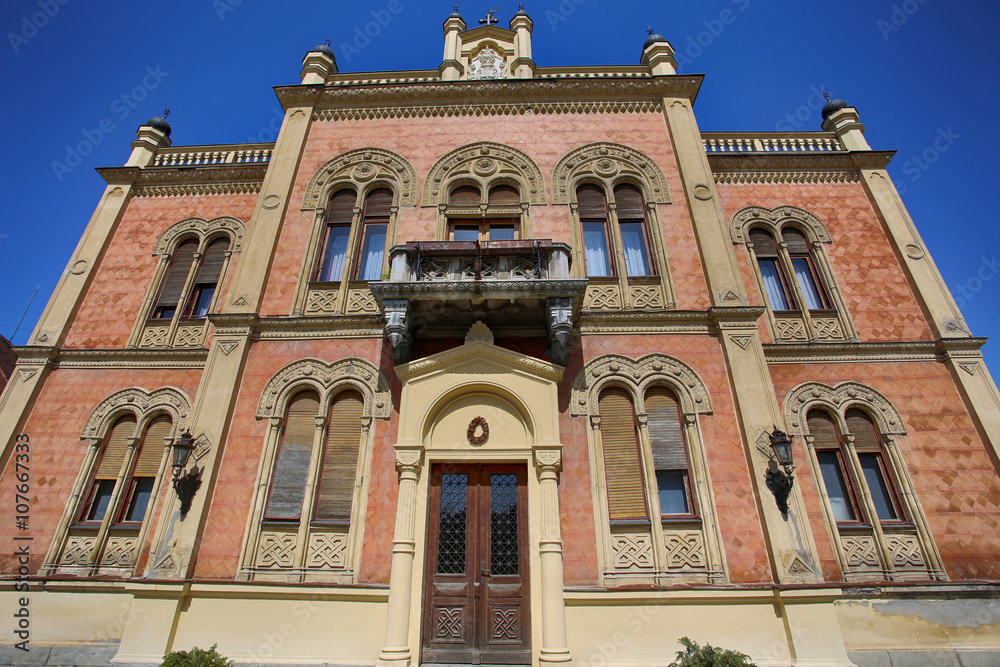 Fototapeta premium Vladicin Court Palace of Bishop in Novi Sad, Serbia