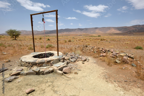Water well in Sahara Desert, Morocco