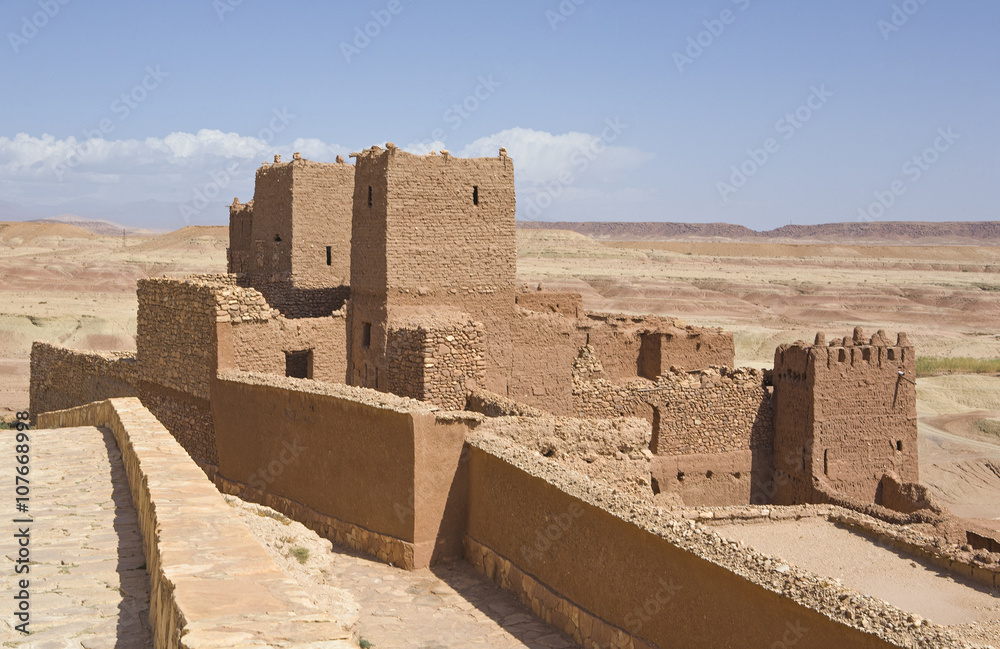 Ait Ben Haddou Towers And Turrets, Morocco
