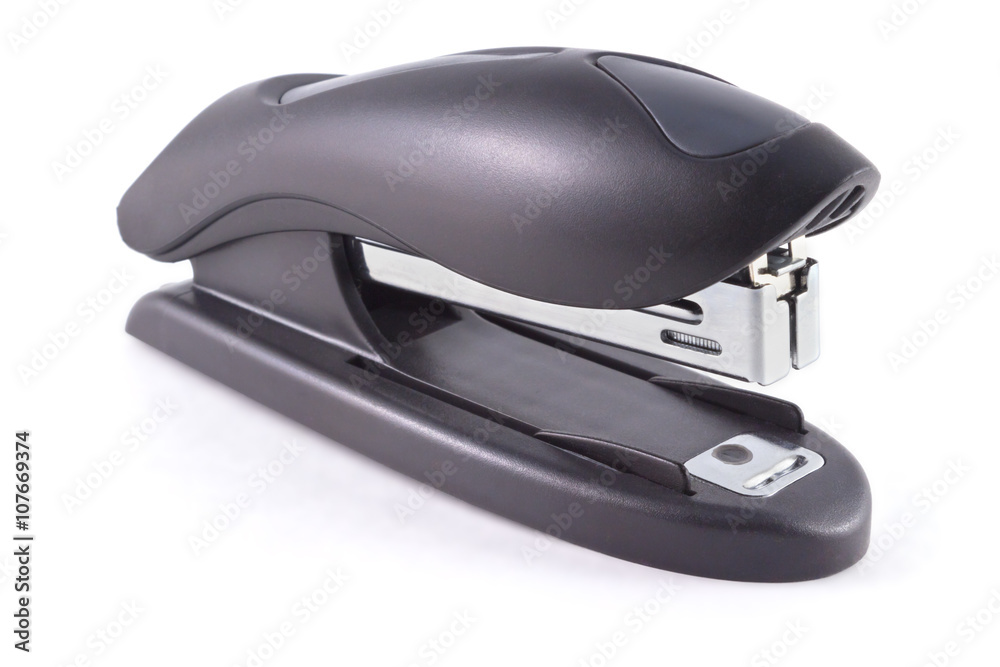 Black stapler for paper