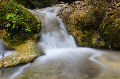 Closed Up of waterfall