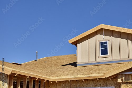 Home building construction carpentry dormer roof framing transit