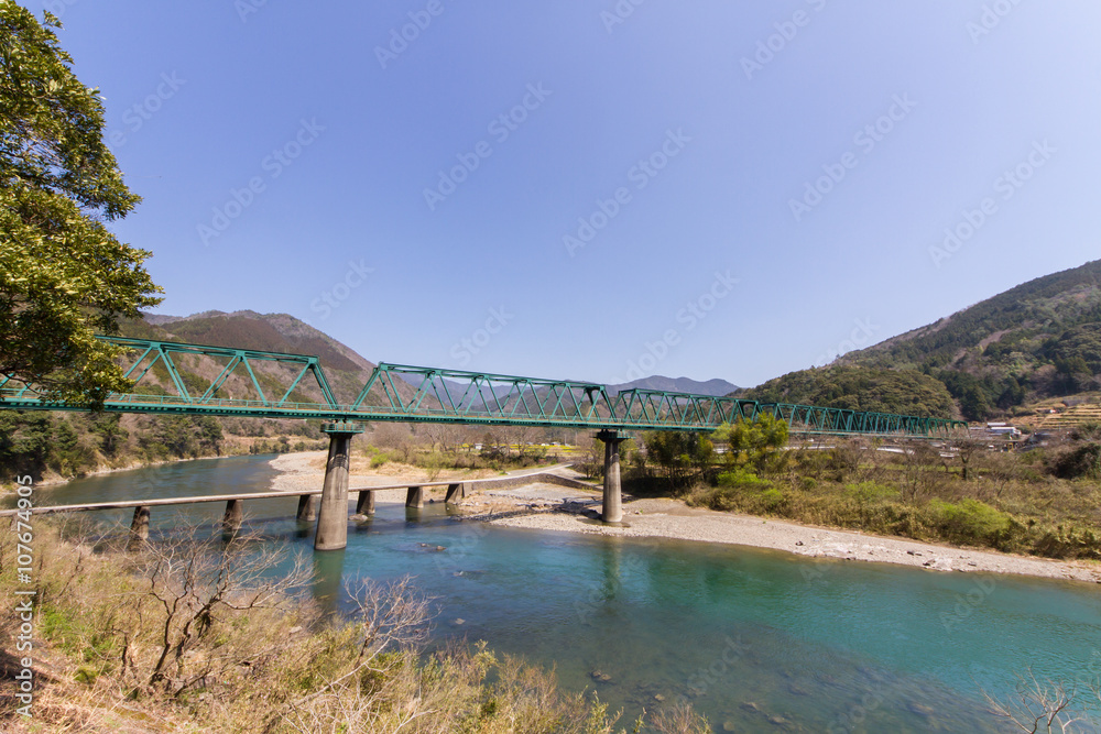 高知県四万十市　第一三島沈下橋