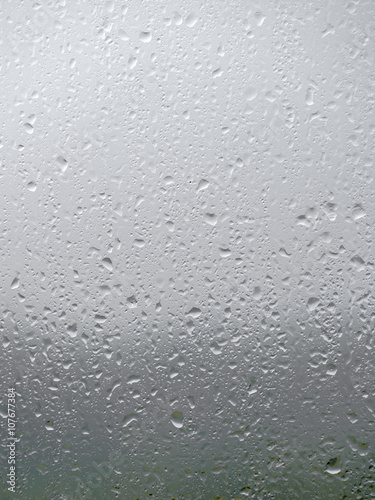 Rain Splashing on Window