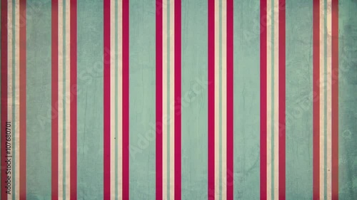 Abstract vintage colored lines flat animation background.