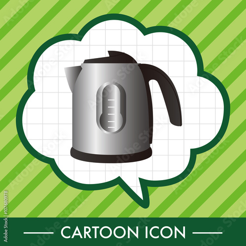 Home appliances theme electric thermos elements