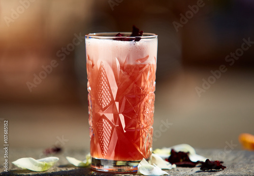 Photography The Singapore Sling cocktail