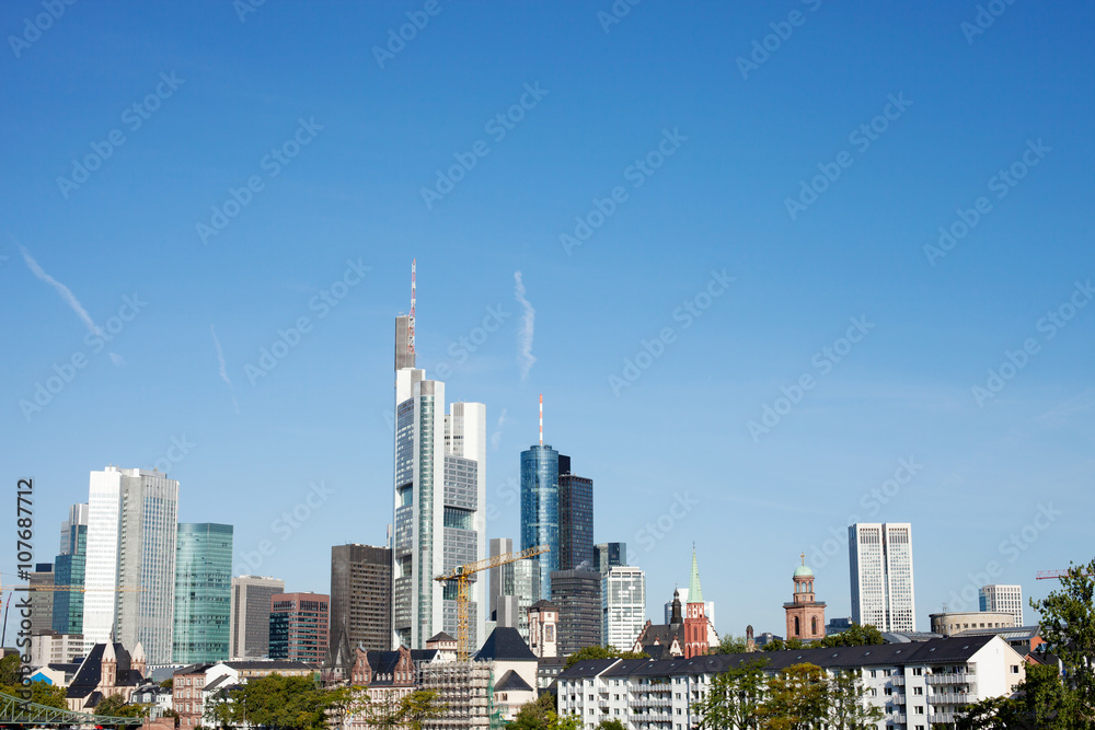 Cityscape of Frankfurt am Main