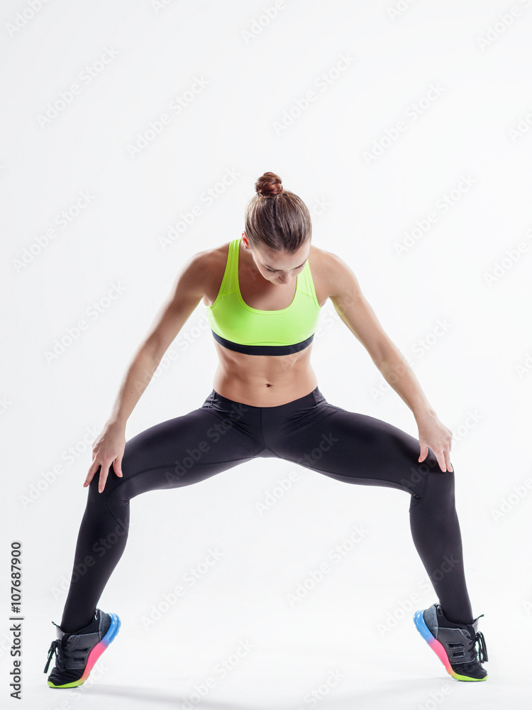 Obraz premium fitness woman