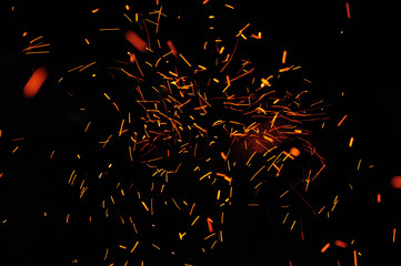 Fire spark light