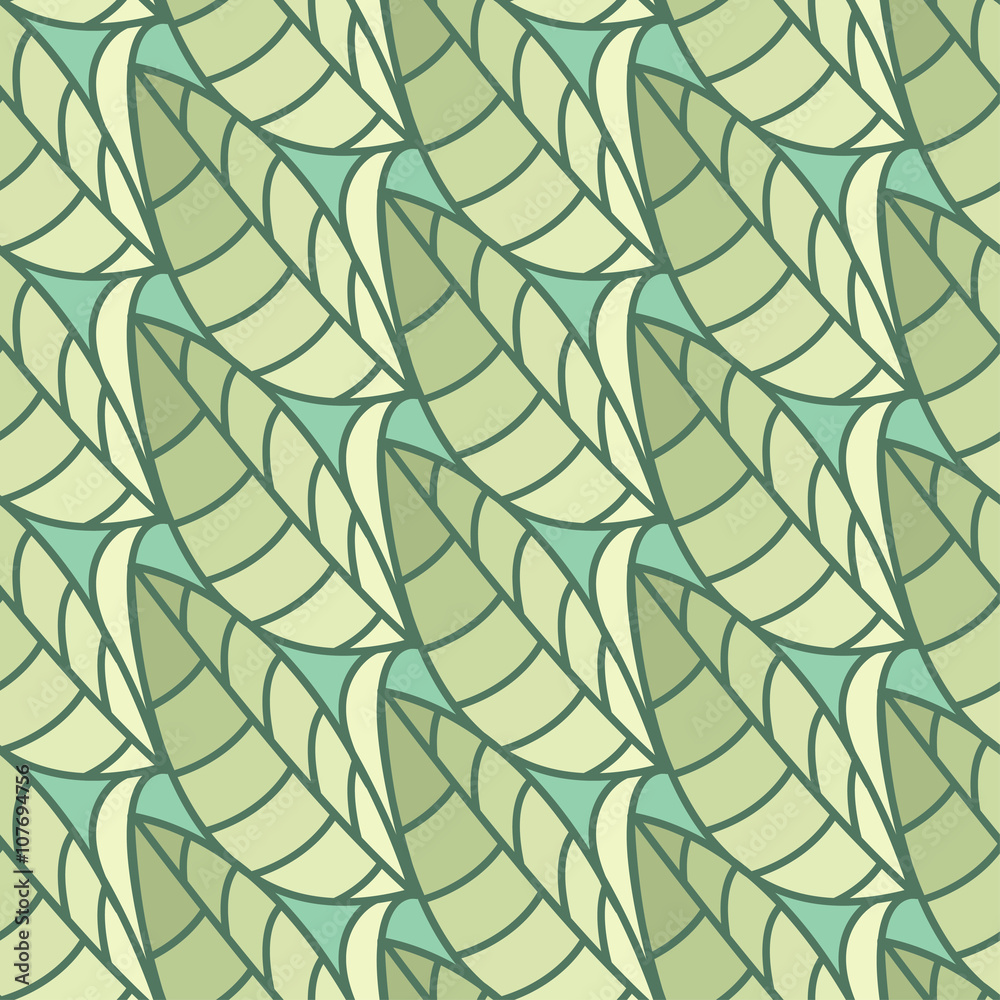 Seamless pattern of leaves. Vector illustration background Seamless pattern of leaves. Vector illustration background