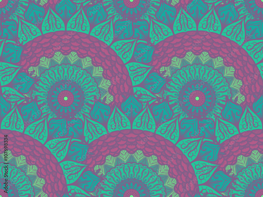 Mandala Seamless Pattern Mandala Seamless Pattern