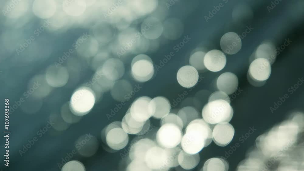 Bokeh, sun glare , glint on the water with blur defocus Bokeh, sun glare , glint on the water with blur defocus