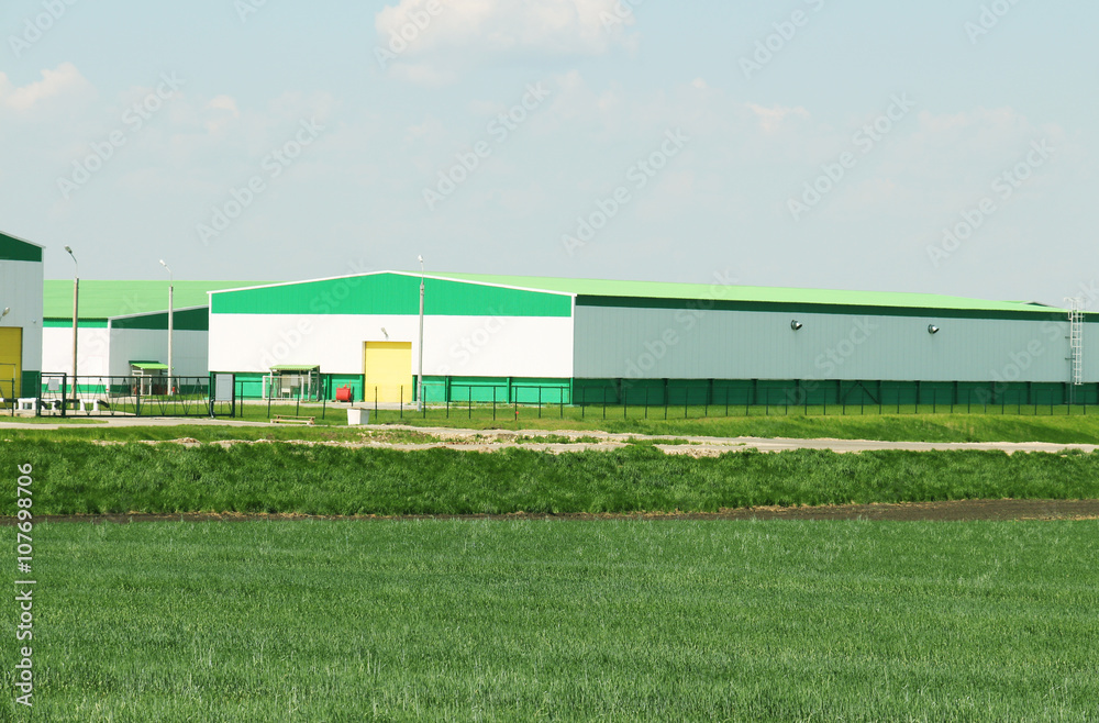 Fototapeta premium farming, new farm