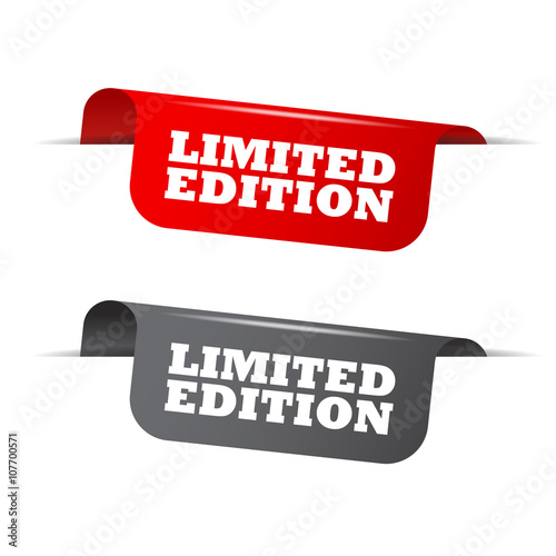 red and gray vector elements limited edition