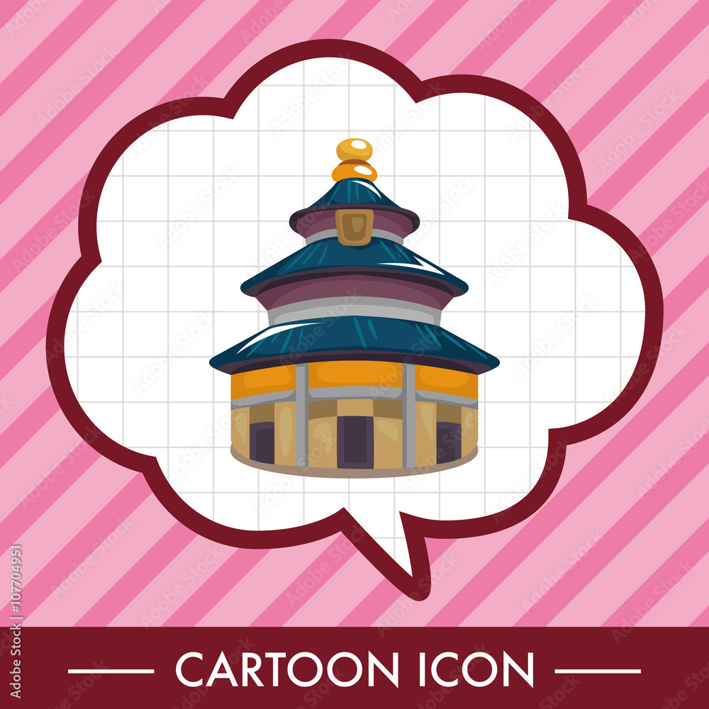 Chinese building theme elements Chinese building theme elements
