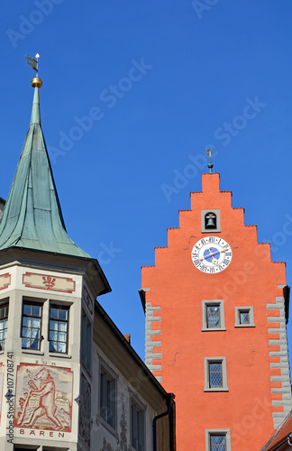 Meersburg, Altstadt mit Obertor