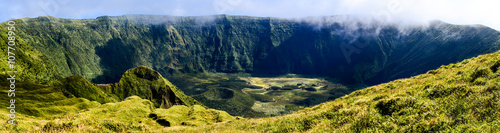 Landscape of Azores Islands...