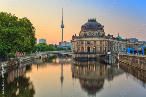 Sunrise at Museum Island , Berlin , Germany