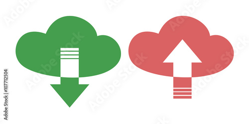 cloud download iconc