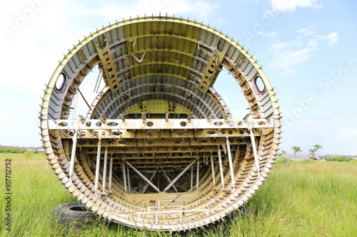 Airplane graveyard in Thailand