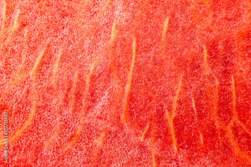 Close up red watermelon background