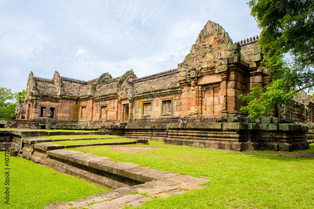 Phanom Rung Historical Park is Castle Rock old Architecture about a thousand years ago at Buriram Province,Thailand Phanom Rung Historical Park is Castle Rock old Architecture about a thousand years ago at Buriram Province,Thailand