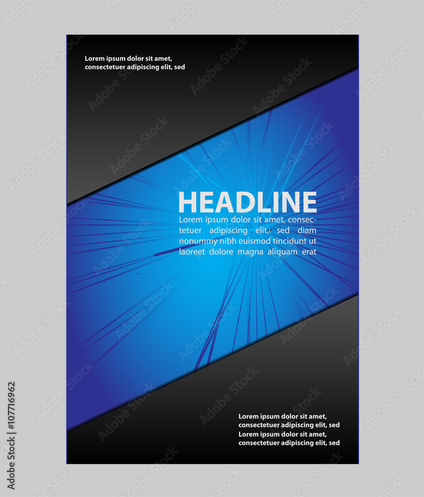 Fototapeta premium design for business flyer vector