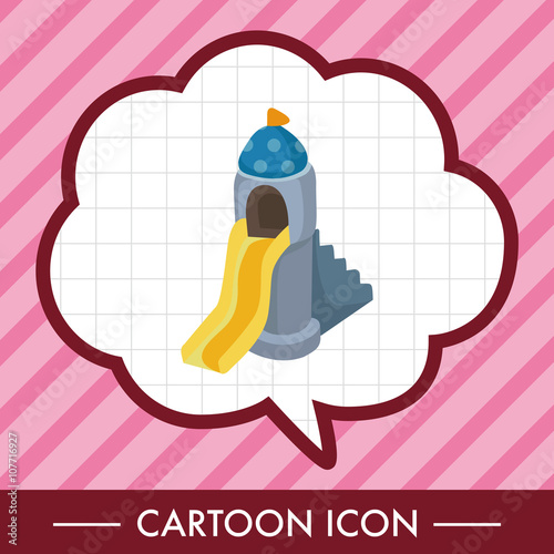 Amusement park facilities theme elements