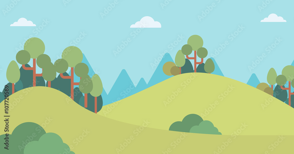 Background of mountain landscape. Background of mountain landscape.