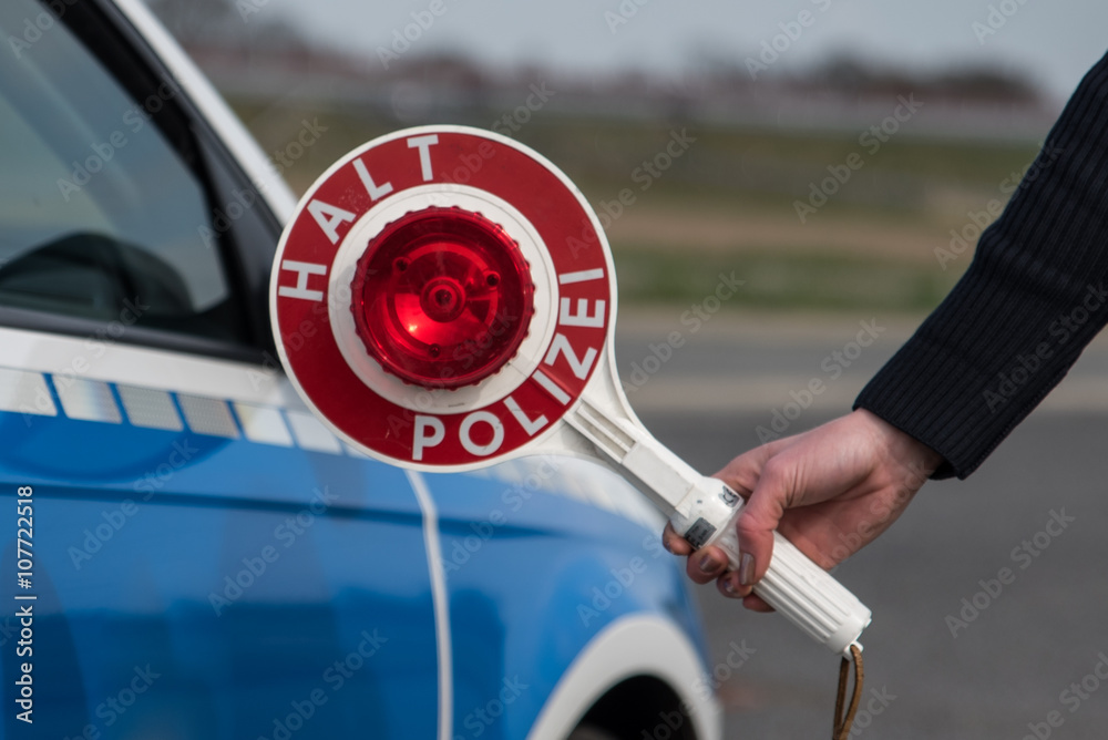 polizeikontrolle StockFoto Adobe Stock