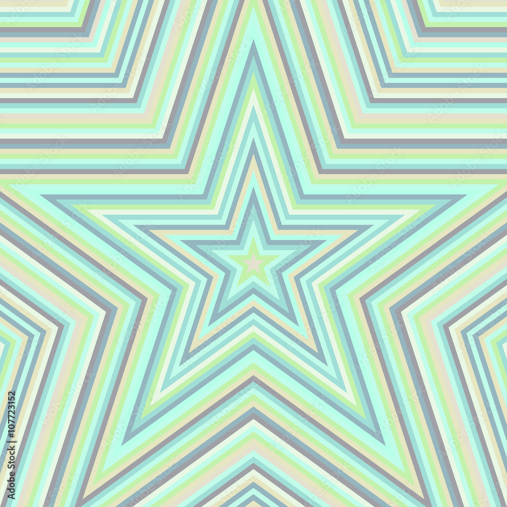 Star striped colorful abstract background. Vector Illustration