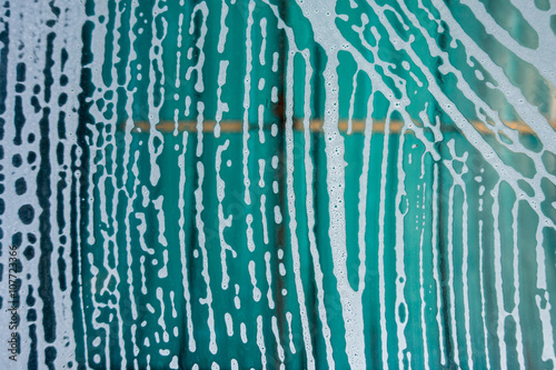 Bubble from car wash