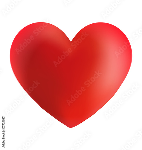 A Red Valentine Heart Icon