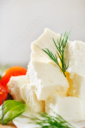 slices feta cheese