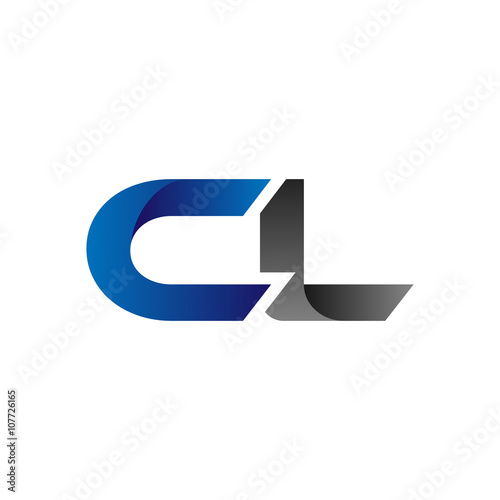 Modern Simple Initial Logo Vector Blue Grey cl Free Download Modern Simple Initial Logo Vector Blue Grey cl - GFXLoad