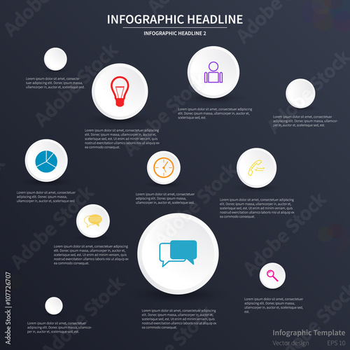 infographic template design